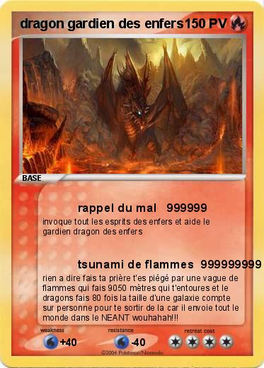 Pokemon dragon gardien des enfers