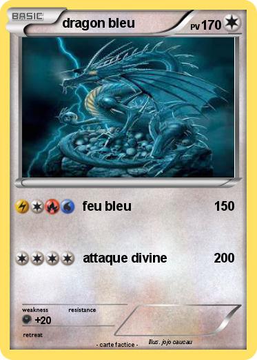 Pokemon dragon bleu