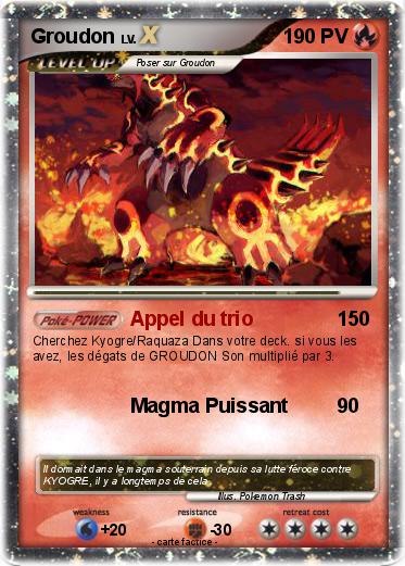 Pokemon Groudon
