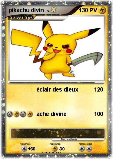 Pokemon pikachu divin
