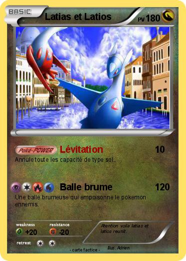 Pokemon Latias et Latios