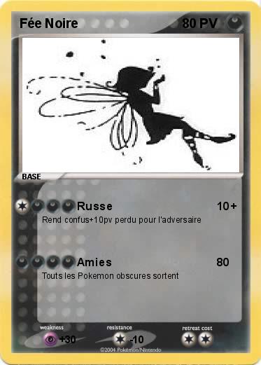Pokemon Fée Noire