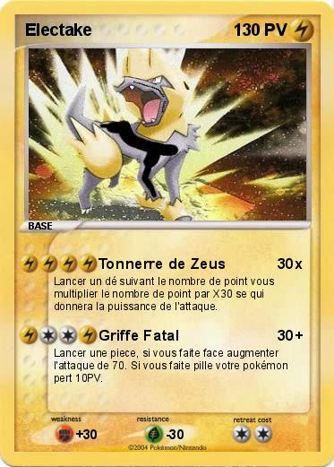 Pokemon Electake