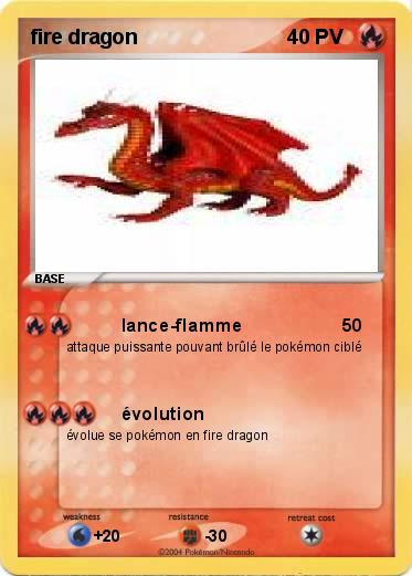 Pokemon fire dragon