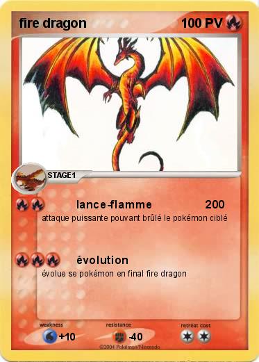 Pokemon fire dragon