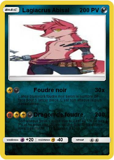 Pokemon Lagiacrus Abisal