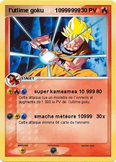 Pokemon l'utlime goku       10999999