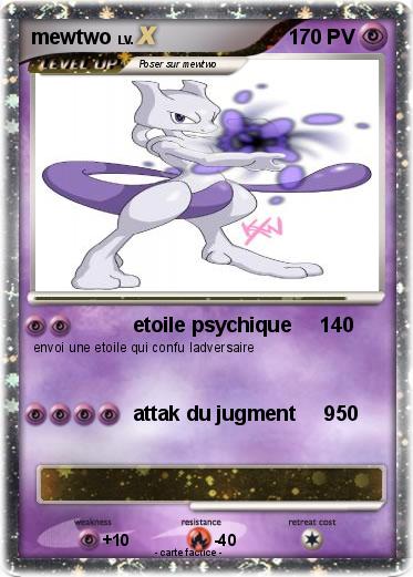 Pokemon mewtwo