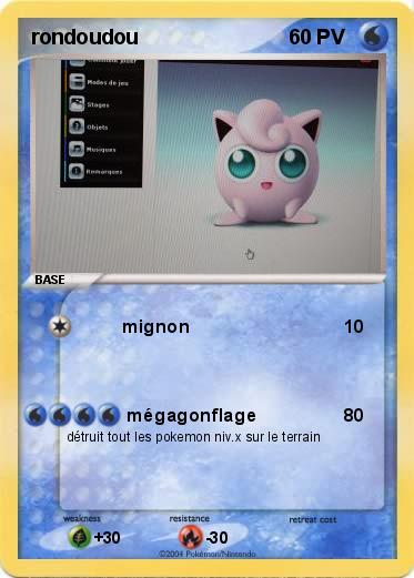 Pokemon rondoudou