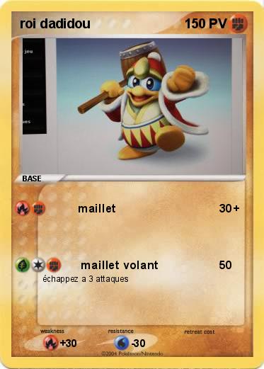 Pokemon roi dadidou