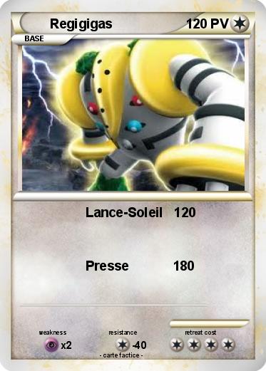 Pokemon Regigigas