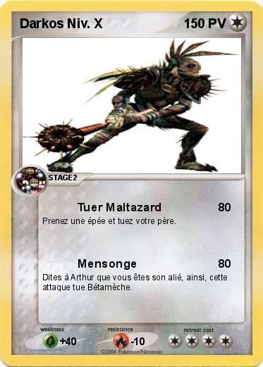 Pokemon Darkos Niv. X