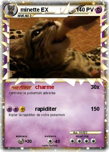 Pokemon minette EX