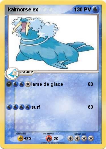 Pokemon kaimorse ex
