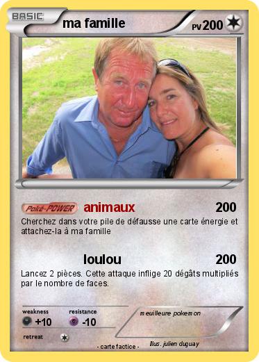 Pokemon ma famille