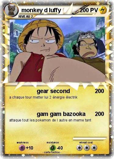 Pokemon monkey d luffy