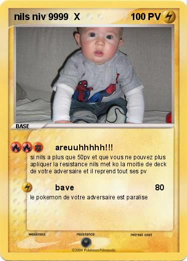 Pokemon nils niv 9999  X