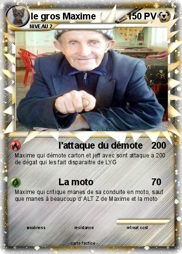Pokemon le gros Maxime