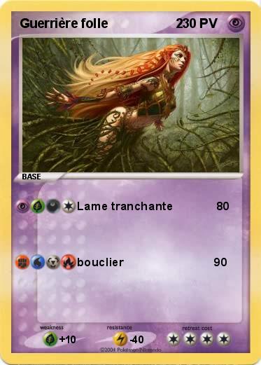 Pokemon Guerrière folle                   2