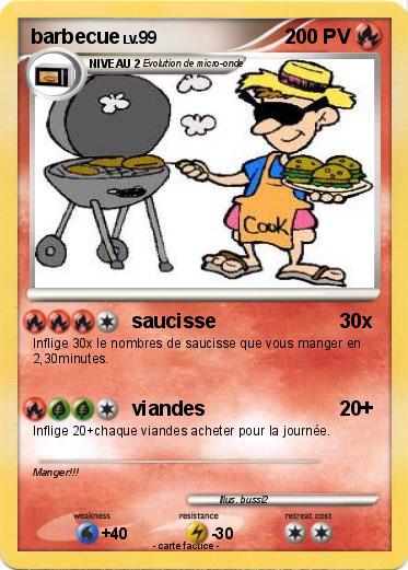 Pokemon barbecue