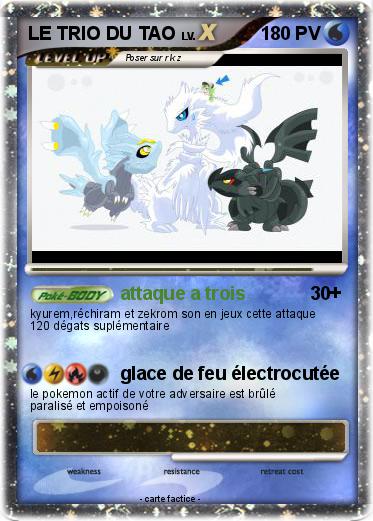 Pokemon LE TRIO DU TAO