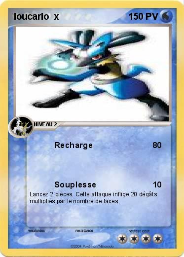 Pokemon loucario  x