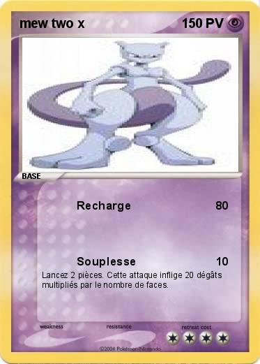 Pokemon mew two x