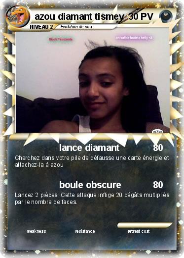 Pokemon azou diamant tismey
