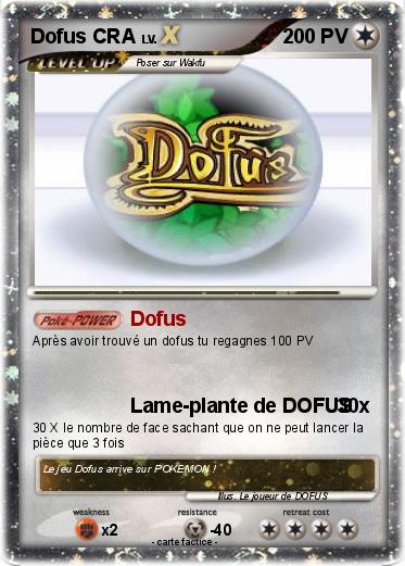 Pokemon Dofus CRA