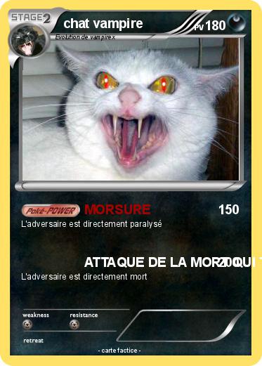 Pokemon chat vampire
