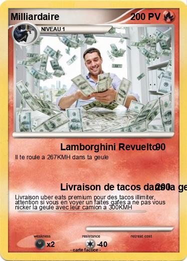 Pokemon Milliardaire