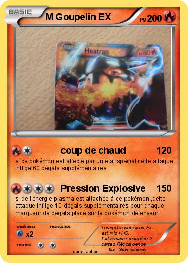 Pokemon M Goupelin EX