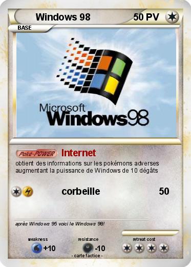 Pokemon Windows 98