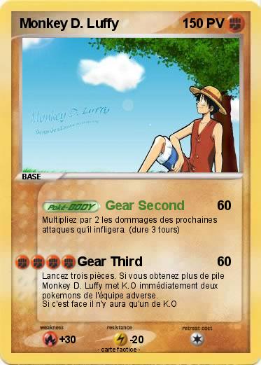 Pokemon Monkey D. Luffy