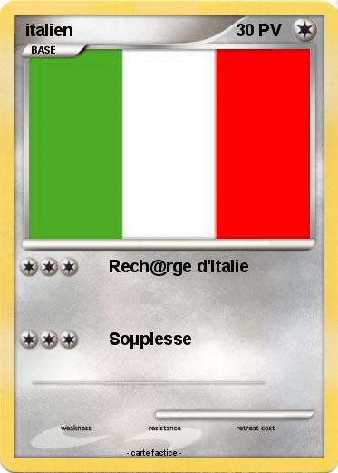 Pokemon italien