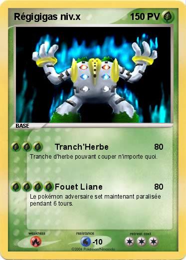 Pokemon Régigigas niv.x