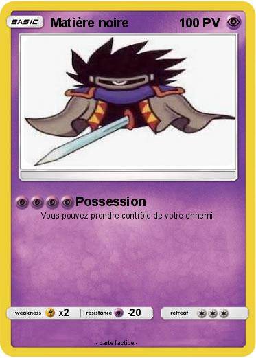 Pokemon Matière noire