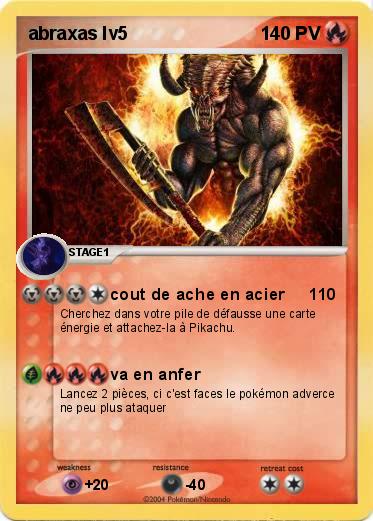 Pokemon abraxas lv5