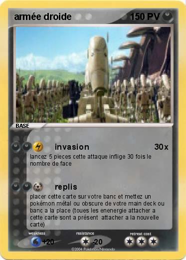 Pokemon armée droide