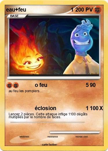 Pokemon eau+feu                              1