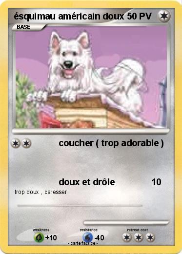 Pokemon ésquimau américain doux