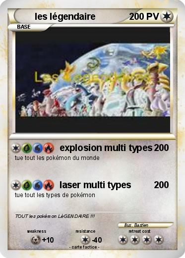 Pokemon les légendaire