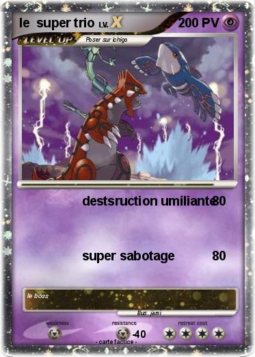Pokemon le  super trio