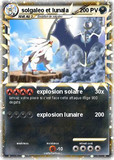 Pokemon solgaleo et lunala