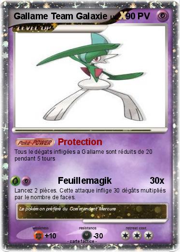 Pokemon Gallame Team Galaxie