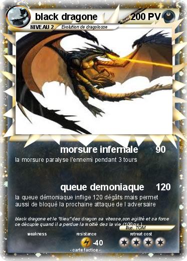 Pokemon black dragone