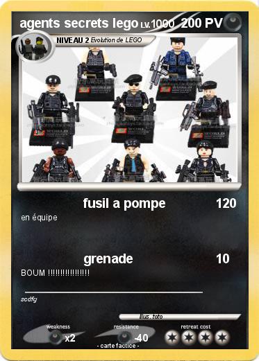 Pokemon agents secrets lego