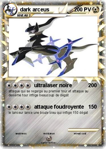 Pokemon dark arceus