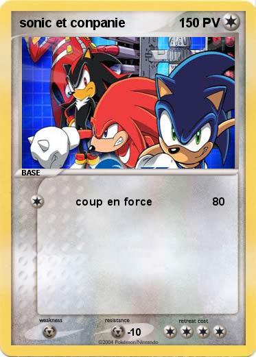 Pokemon sonic et conpanie