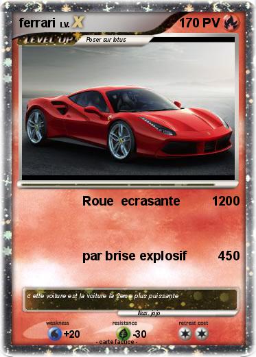 Pokemon ferrari